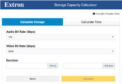 Basic Storage Capacity Calculator