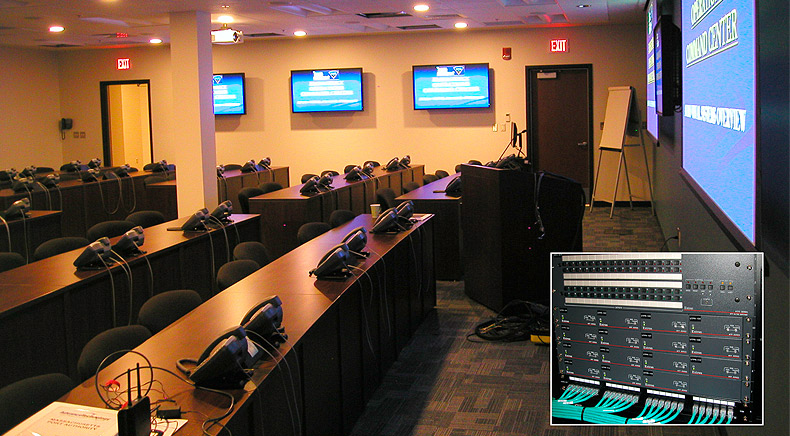 Massport Emergency Operations Center at Boston's Logan Airport