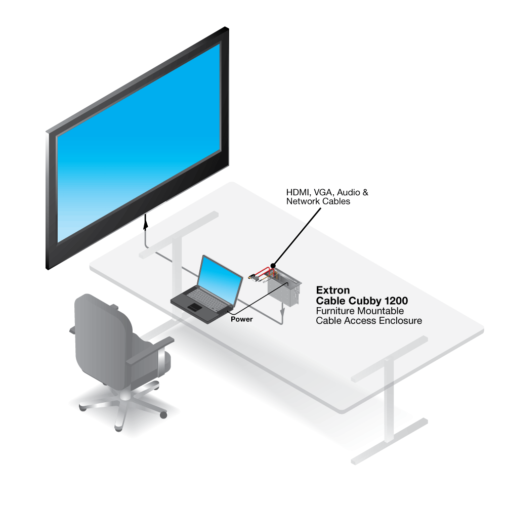 Cable Cubby 1200 Diagram