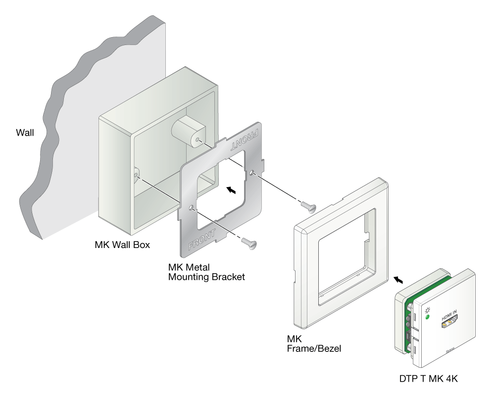 Wall Box Mounting Diagram