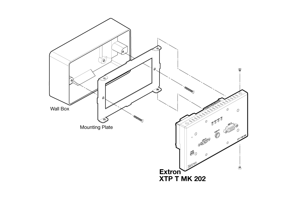 Wall Box Mounting Diagram