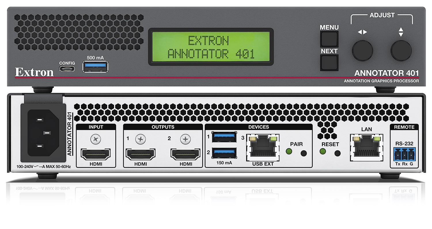 Input and outputs support signals up to 4K/60 @ 4:4:4