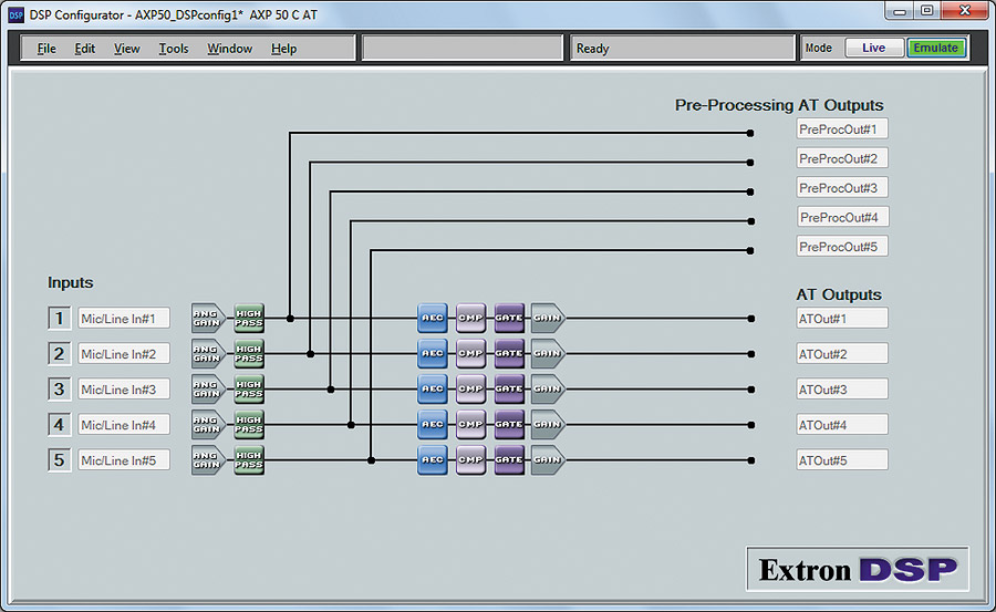 DSP Configurator Software