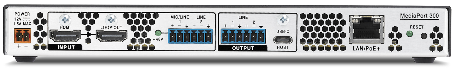 MediaPort 300 - Rear