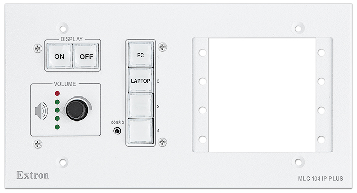 MLC 104 IP Plus AAP Front View - White