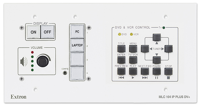 MLC 104 IP Plus DV+ Front View - White