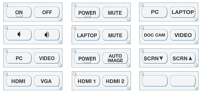 MLC 62 RS D Buttons