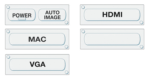 MLC 64 RS VC D Buttons