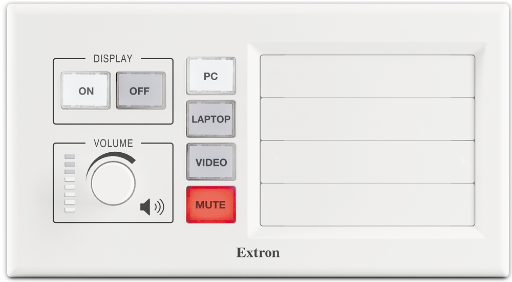 MLC Plus 100 AAP - White<br/>Shown with optional blank AAP plates