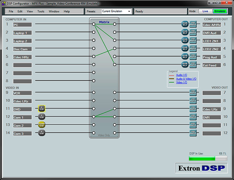 Video I/O View