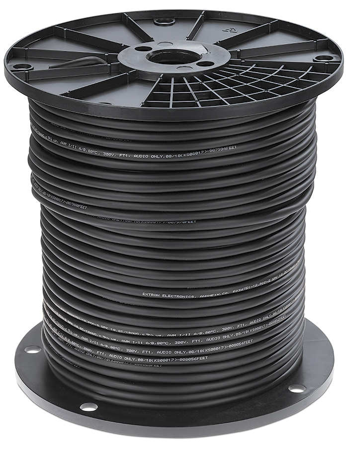 PCC-2 18/500 – 500’ Spool, Black