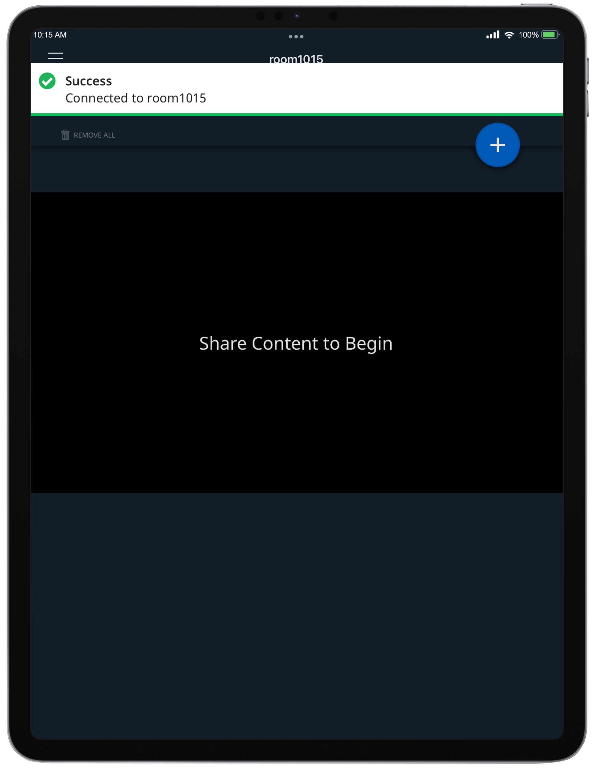 Connecting to a ShareLink Pro Unit from an iPad