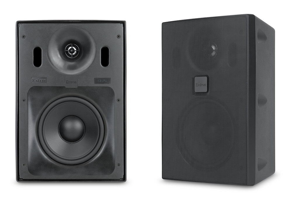 SI 26 - Surface Mount - 6.5" Woofer, Black, Pair  