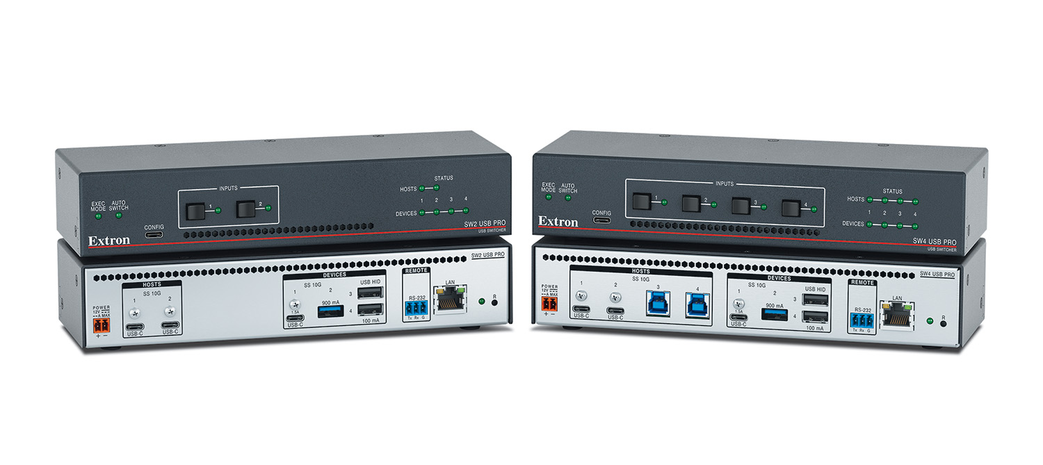 SW2 USB Pro and SW4 USB Pro