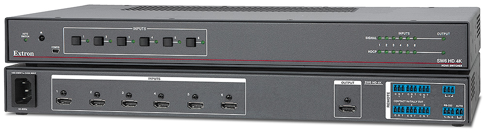 SW6 HD 4K - Six Input HDMI Switcher
