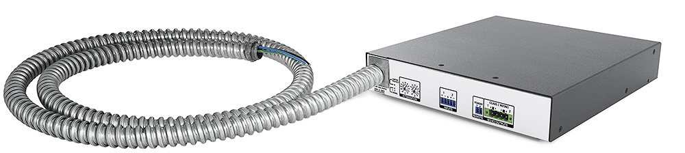 Flexible Conduit Adapter Kit shown attached to an XPA U 1002