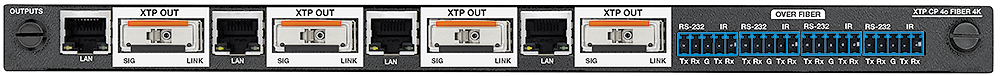 XTP CP Fiber 4K Output - Multimode