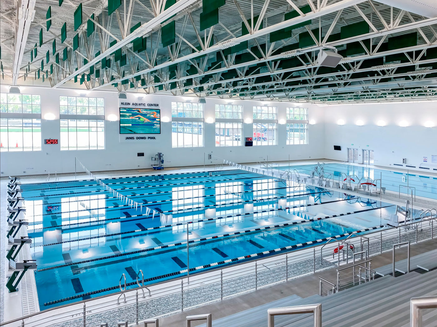 Klein Aquatic Center competition pool.