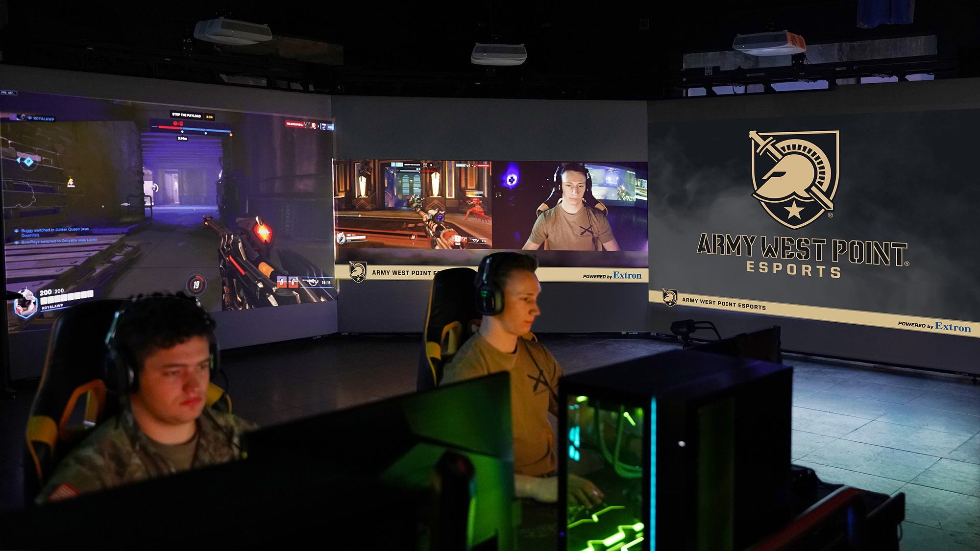 It’s “Game On!” at the Army Military Academy at West Point. Cadets in training  to become commissioned officers in the U.S. Army participate in an esports program that provides competitive experiences that teach them to be skilled tacticians, create the confidence to make correct decisions under pressure, foster teamwork, instill a winning spirit, a drive for excellence, and tenacity to prosecute the mission to ultimately win.