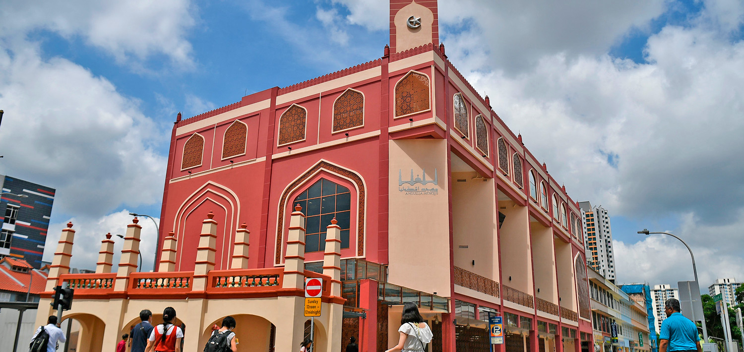 The Angullia Mosque in Singapore’s Little India