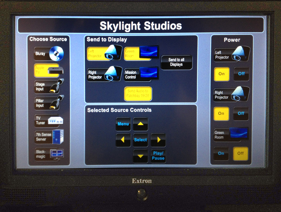 Extron TLP Pro TouchLink Panel