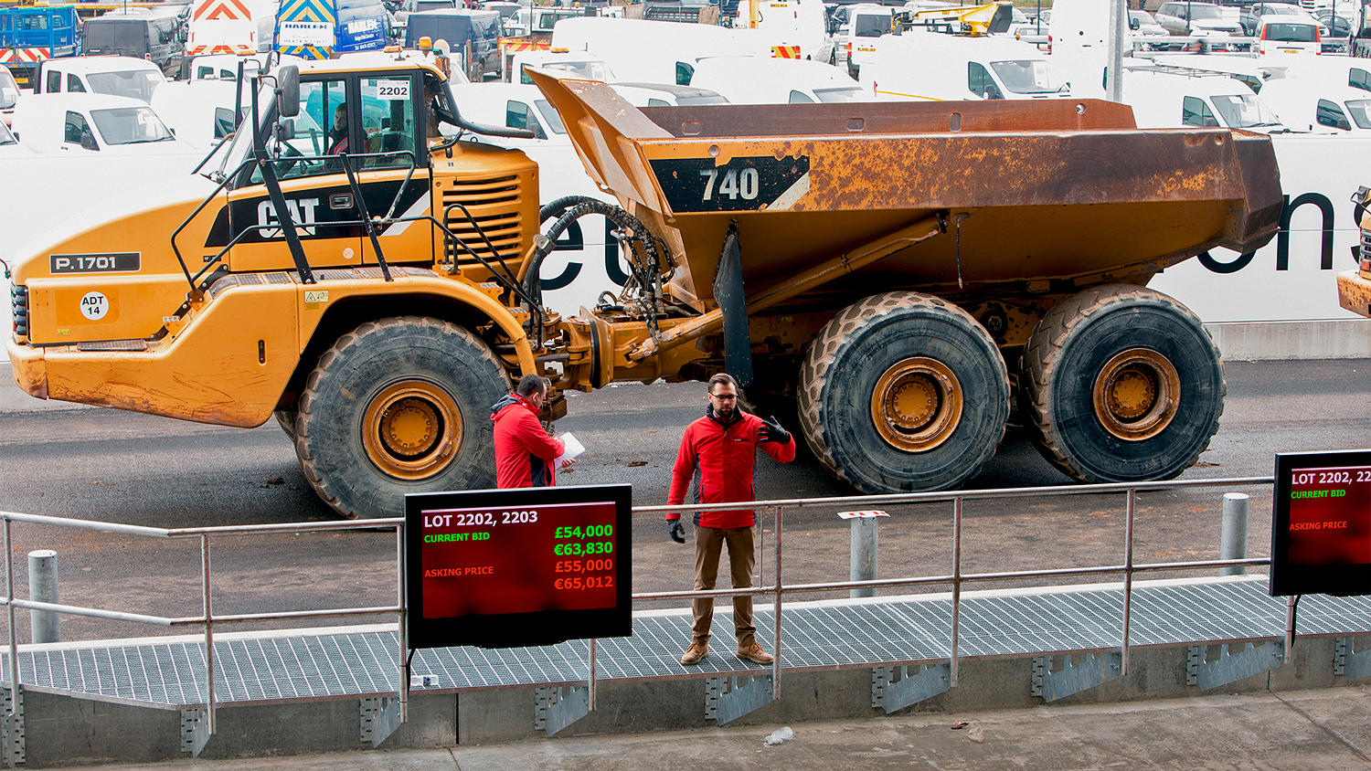 Heavy construction equipment