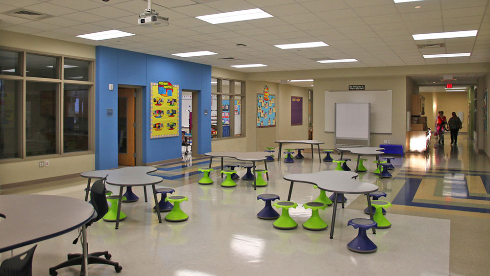 Classroom at ShadowGlen Elementary