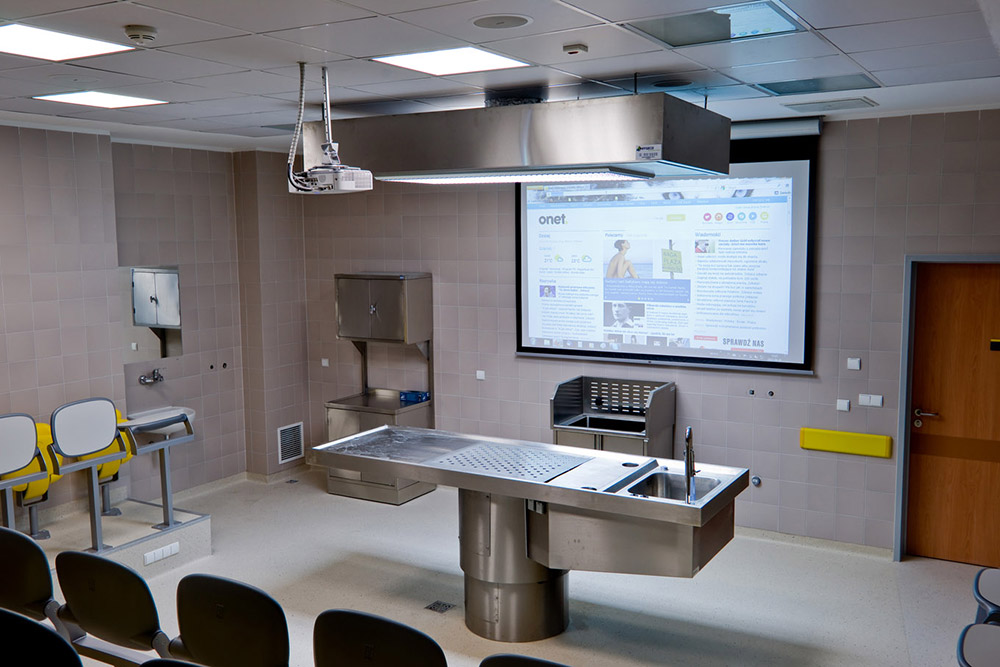 The campus includes a variety of teaching labs with access to the AV system.