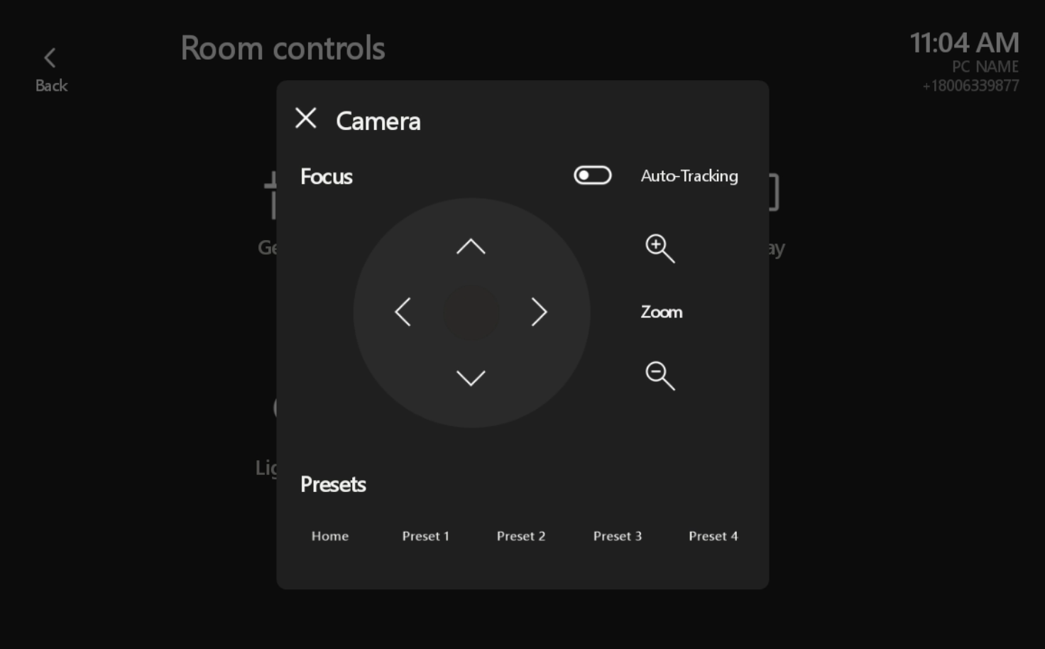 Microsoft Teams Rooms for Poly Touch Controller - Camera