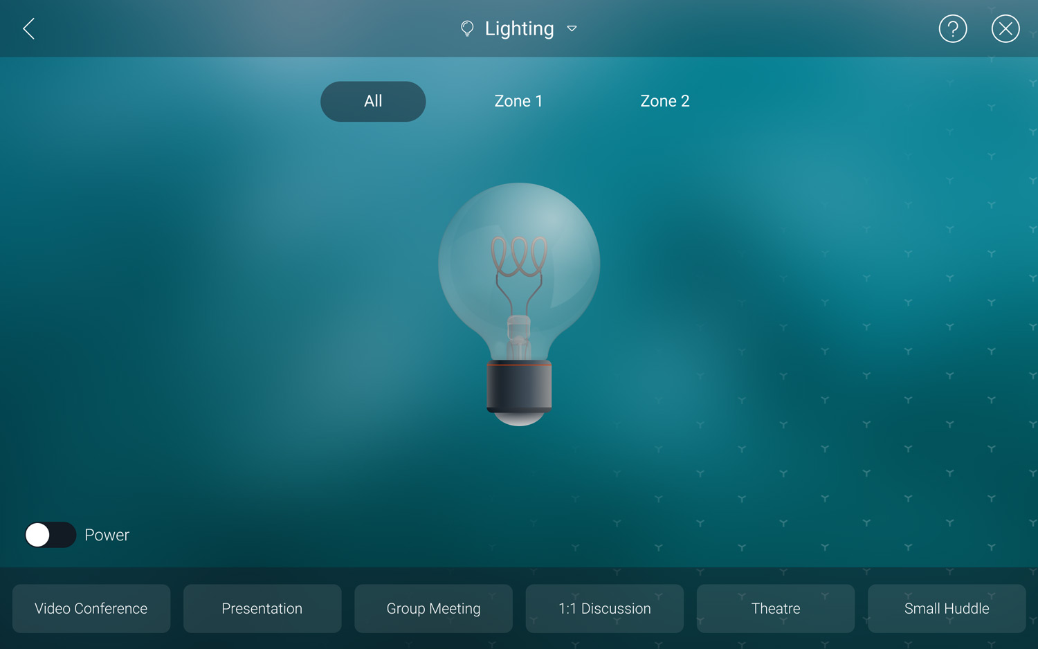 Extron Control for Poly Touch Controller - Lighting