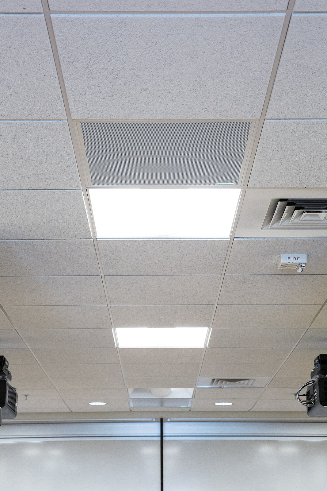 Shure ceiling array microphones