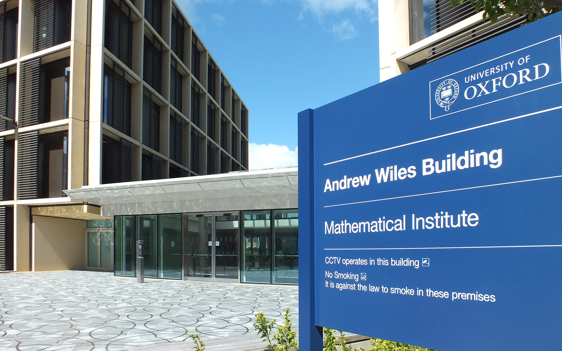 University of Oxford Andrew Wiles Building