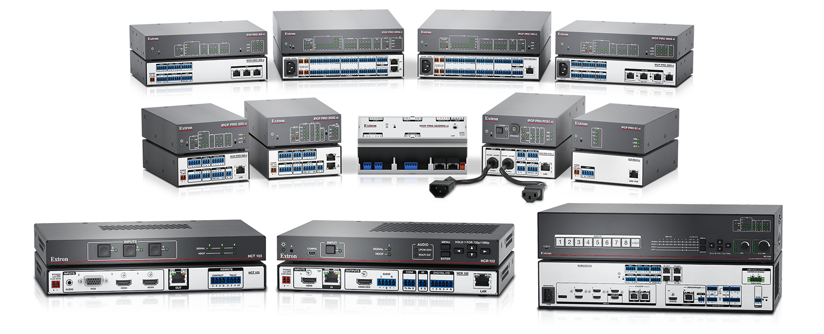 IP Link Pro control processors and HC 400 Series systems