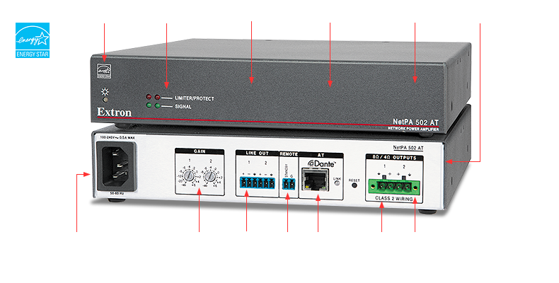 NetPA 502 AT and NetPA 1001-70V AT