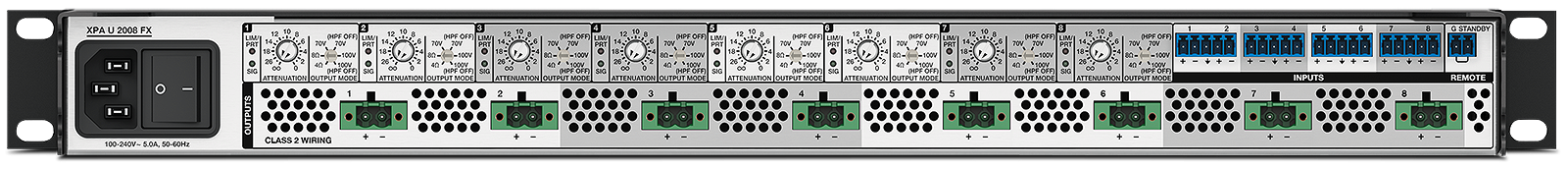 XPA U 2008 FX, rear view