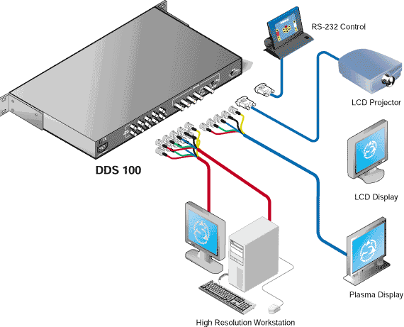 DDS 100 System Diagram