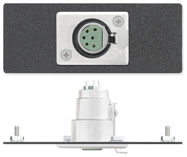 One XLR 6-pin Female to Solder Cups - Switchcraft