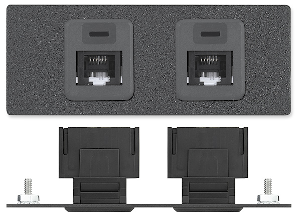 Two RJ-11 to Terminal Post