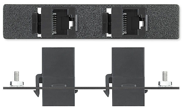 Two RJ-45 Female to Female Barrel - CAT 5e