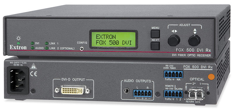 FOX 500 DVI Rx MM - Multimode - Receiver