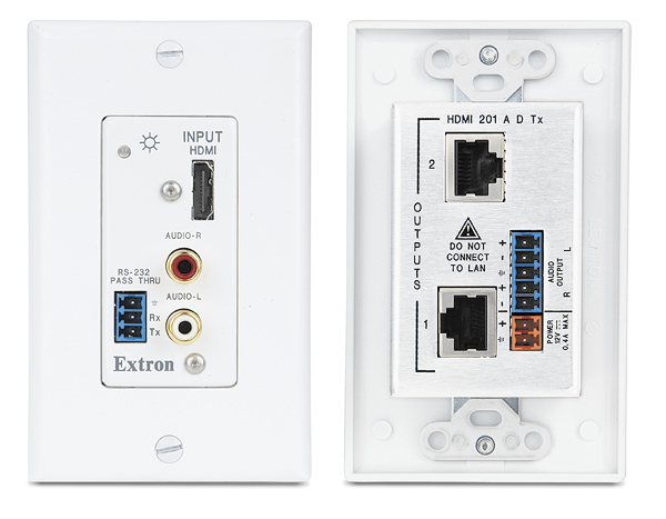 HDMI 201 A D Tx - Transmitter - White