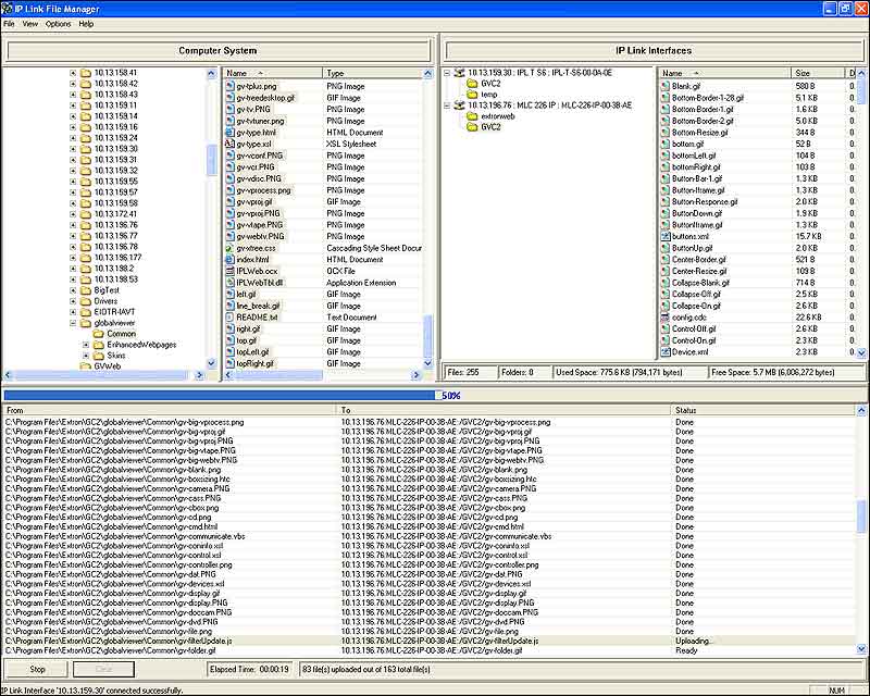 IP Link File Manager