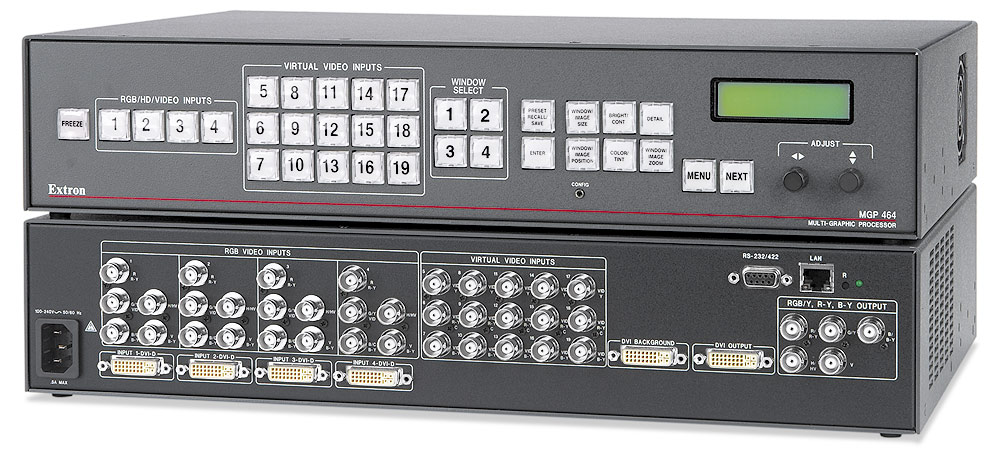 MGP 464 DI - Four Windows, With 4 DVI Inputs