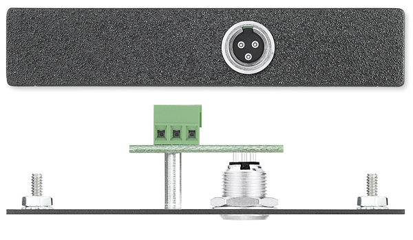 One Mini XLR 3-pin Male to Captive Screw Terminal - Switchcraft