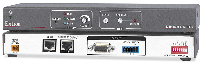 MTP 1500RL 15HD A SEQ - Receiver w/Skew Equalizer