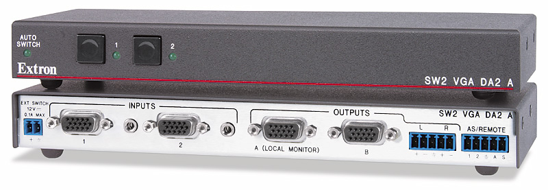 SW2 VGA DA2 A - Rear Inputs