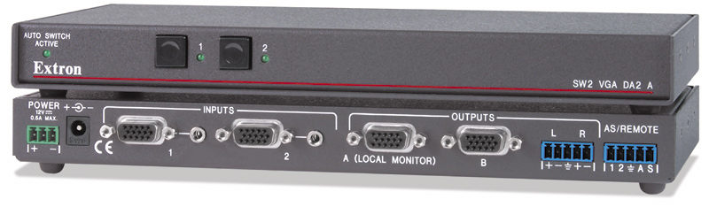 SW2 VGA DA2 A - Rear Inputs