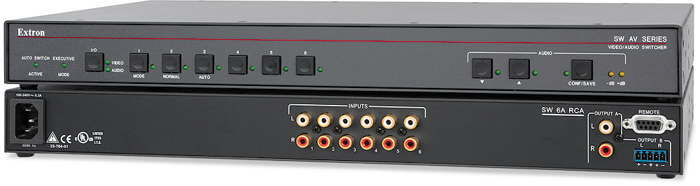 SW 6A RCA - Six Input Audio - RCA