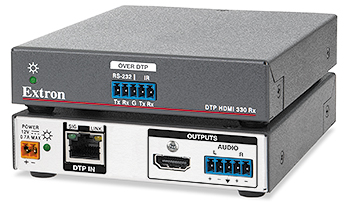 The Extron DTP HDMI 4K 330 Rx