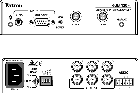 130xi Kit Panel Drawing